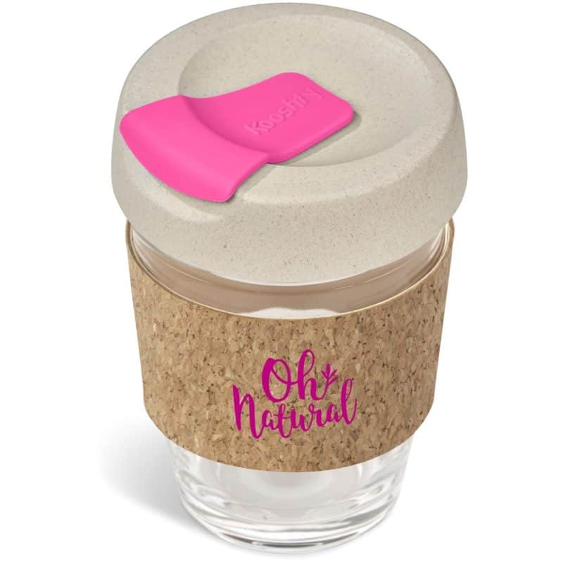 PINK Kooshty Kork Chacha Glass Kup - 340ML