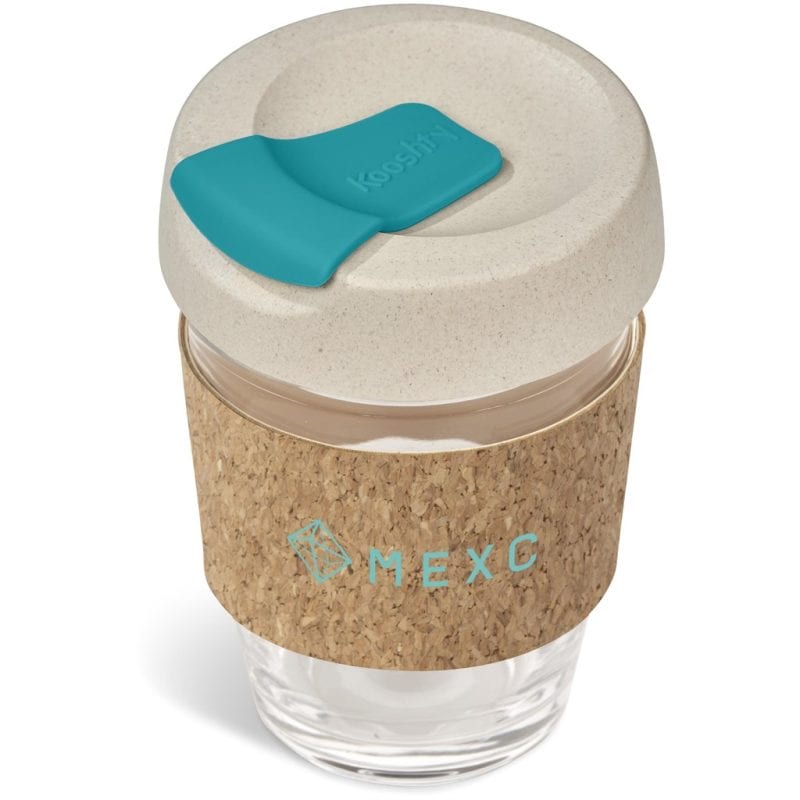 TURQUOISE Kooshty Kork Chacha Glass Kup - 340ML