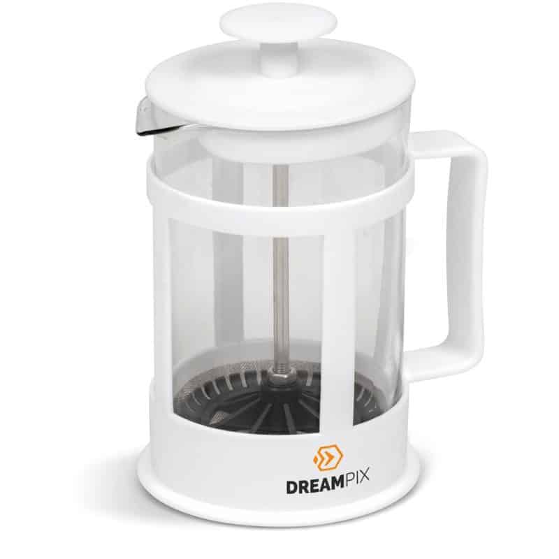 SOLID WHITE Procaffeinating 850ml Coffee Plunger - Solid White
