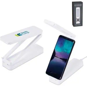SOLID WHITE Swiss Cougar Bogota Wireless Charger