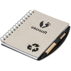 Black Altitude Bonaire Midi Notebook & Pen