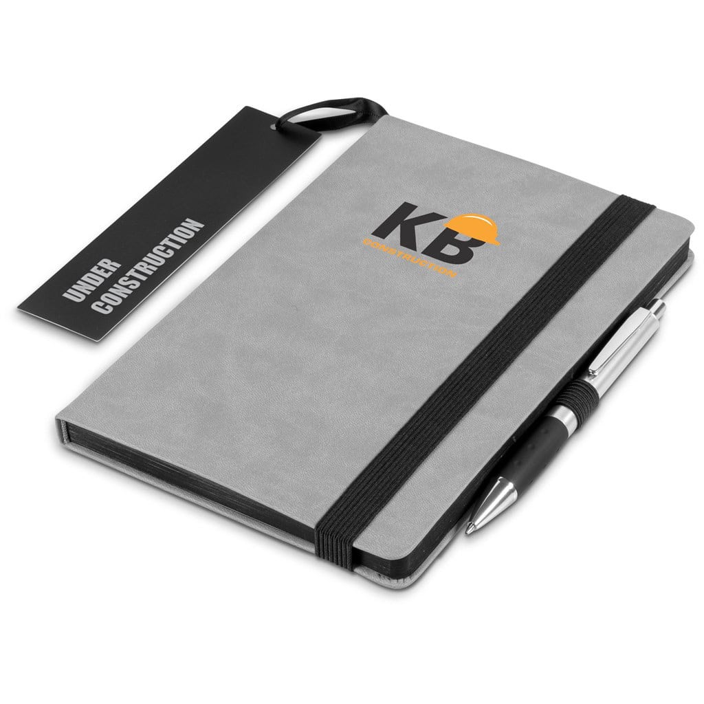 BLACK Altitude Colourblock A5 Soft Cover Notebook