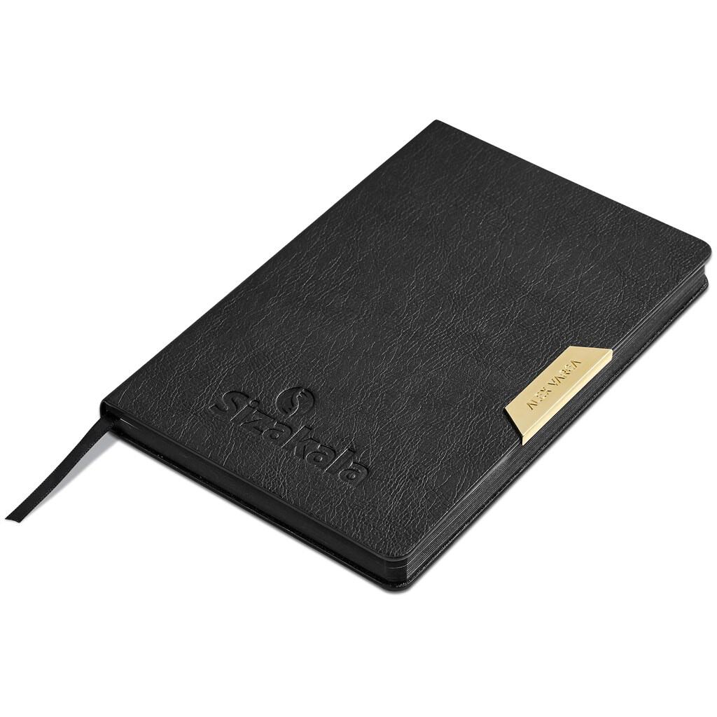 GOLD Alex Varga Onassis A5 Hard Cover Notebook