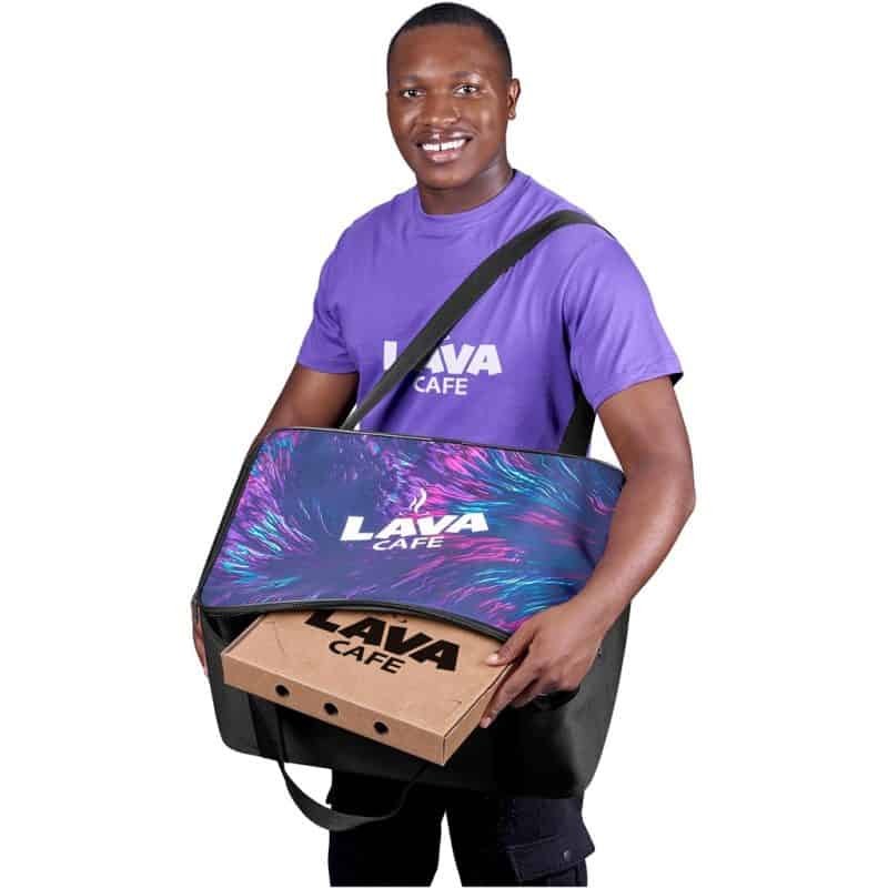 Pre-Printed Sample Hoppla Sudwala Food Delivery Cooler Bag