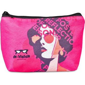 Pre-Production Sample Hoppla Leanne Recycled PET Stitch-Bond Midi Toiletry Bag