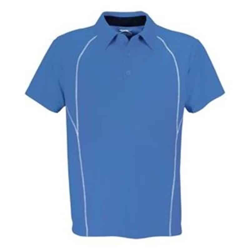 BLUE Mens Victory Golf Shirt - Blue