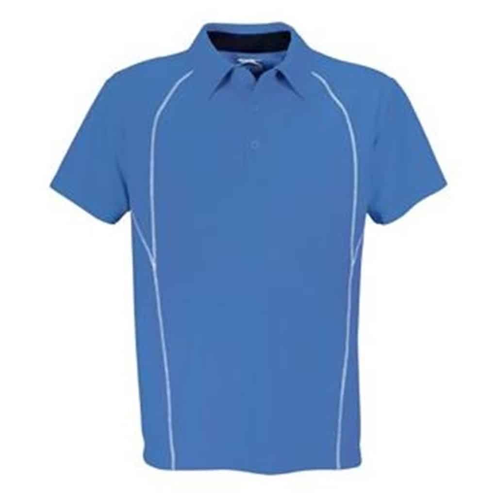 BLUE Mens Victory Golf Shirt - Blue