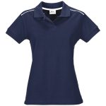 NAVY Ladies Backhand Golf Shirt - Navy