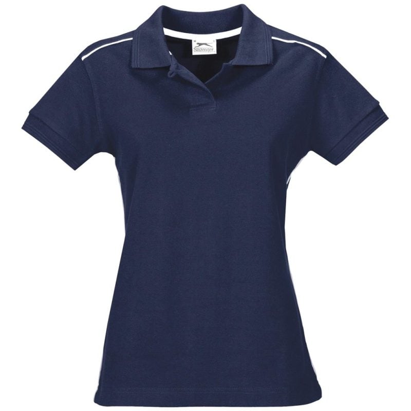 NAVY Ladies Backhand Golf Shirt - Navy