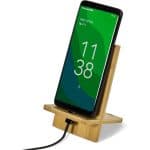 Okiyo Ekslens Bamboo Phone Stand