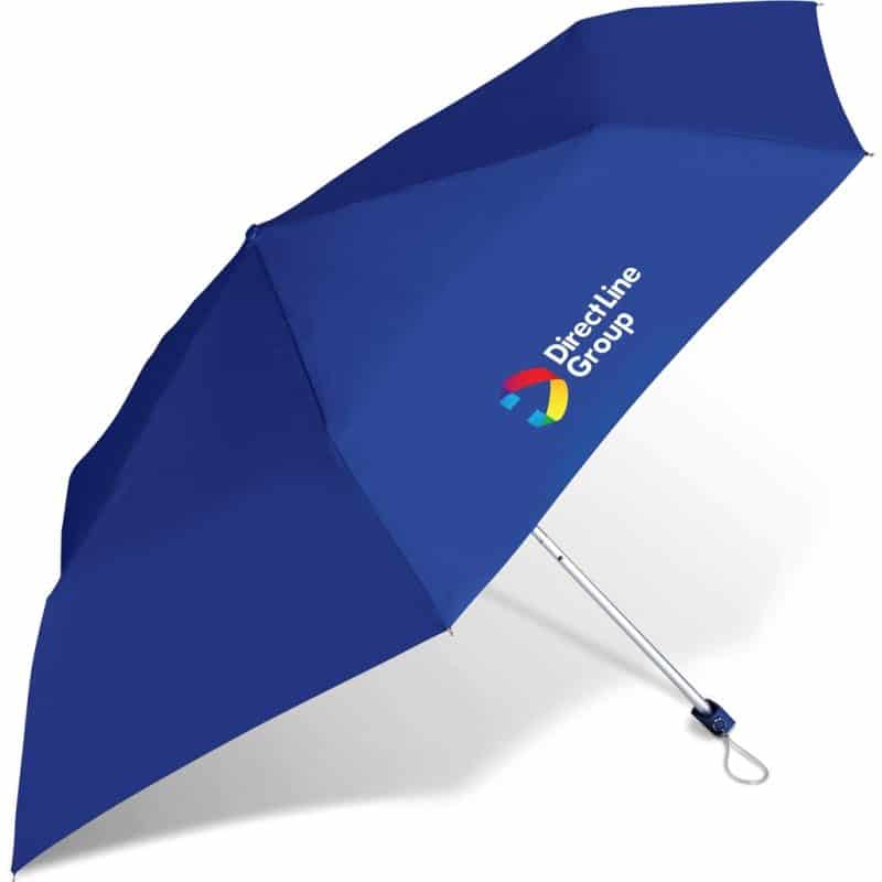 BLUE Rainbow Compact Umbrella - Blue