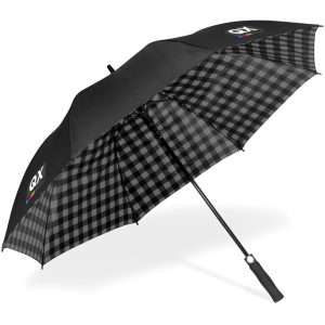 GREY Wrigley Auto-Open Umbrella