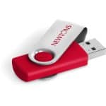 RED Axis Glint Flash Drive - 8GB - Red