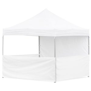 Coated Steel Sublimated Gazebo 3m x 3m - 3 Half-Wall Skins -1 Full-Wall Skin