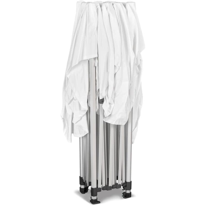 folded steel frame for Coated Steel Sublimated Gazebo