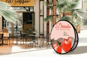 outdoor pop-up banners