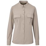 khaki Ladies Long Sleeve Amatola Shirt