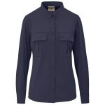 navy Ladies Long Sleeve Amatola Shirt