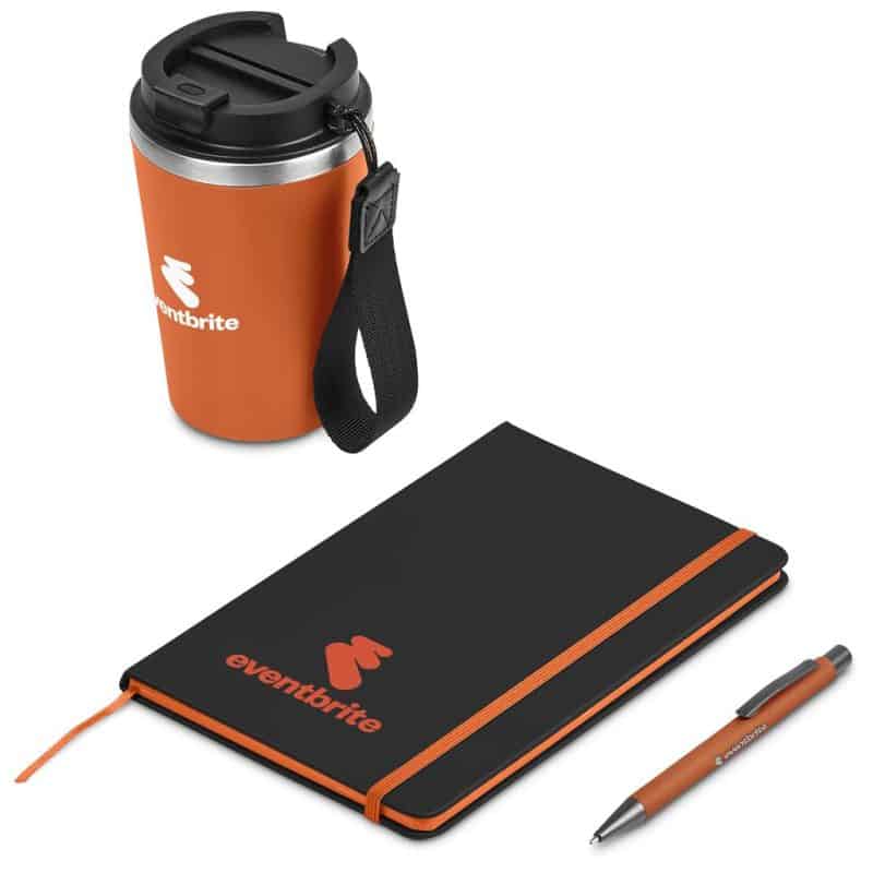 orange Altitude Poplar Kraft Gift Set