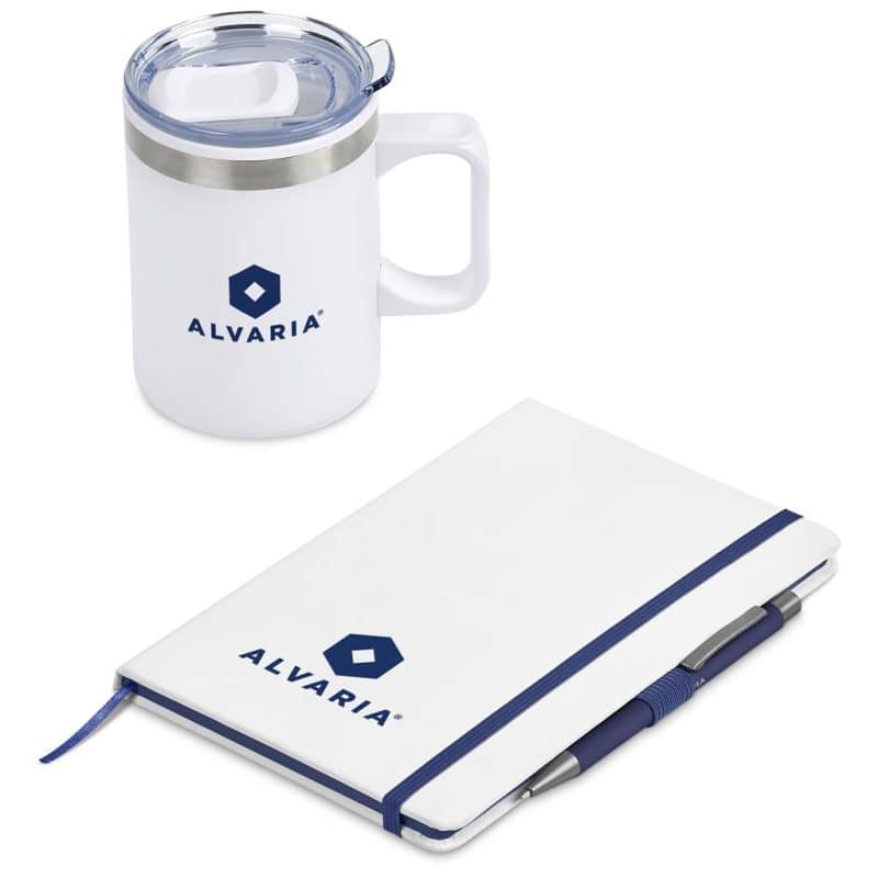 navy Altitude Wisteria Kraft Gift Set