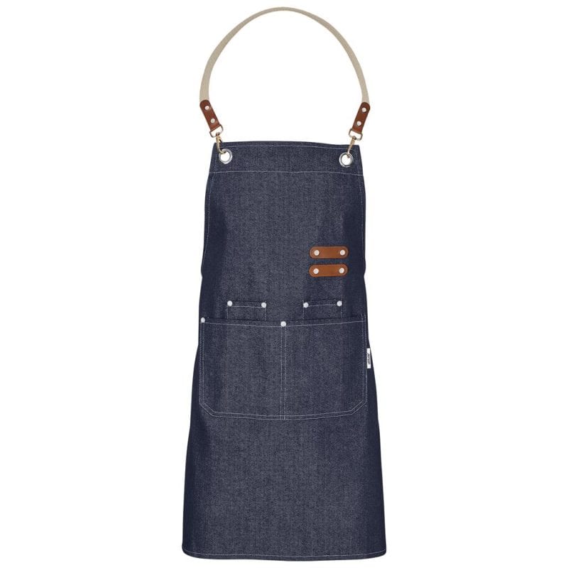blue Oliver Bib Apron