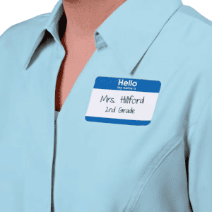 Name Tag Stickers