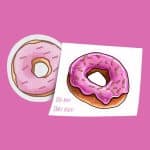 Custom shape Kiss-Cut Stickers
