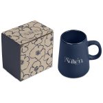 Navy Serendipio Dorset Mug in Bianca Custom Gift Box