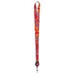 Altitude Badge Reel Single-Sided Satin Lanyard