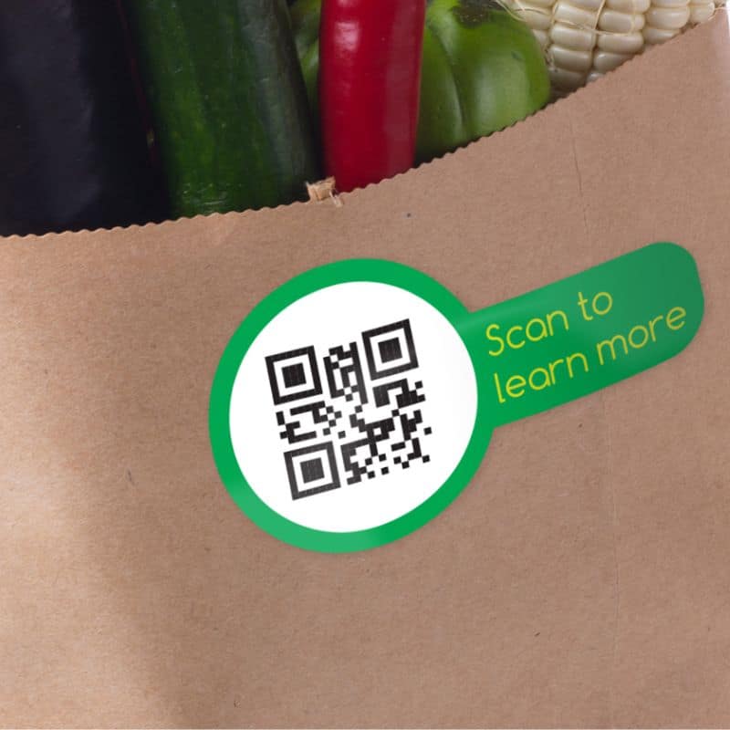 QR Code Stickers