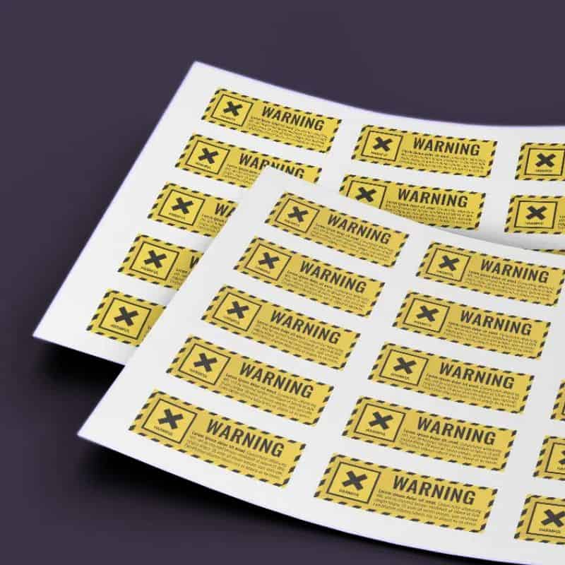 Rectangle Sticker Sheets