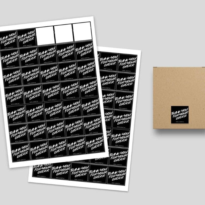 Square Sticker Sheet