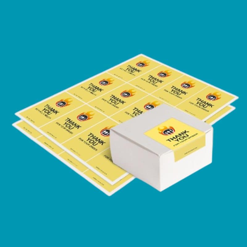 Square Sticker in full colour