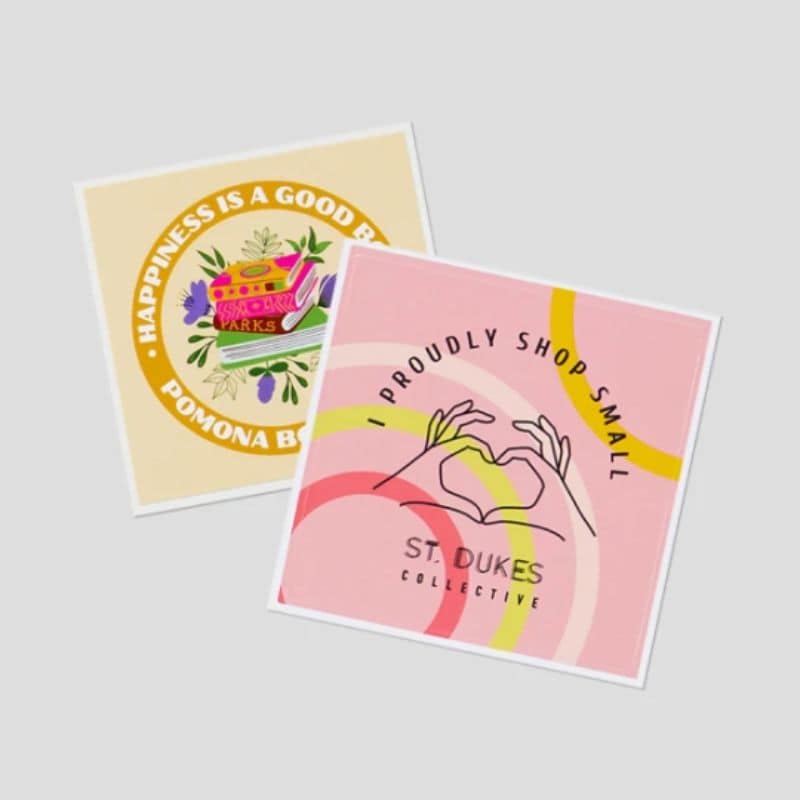 round Kiss-Cut Stickers