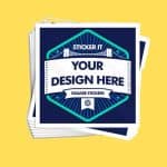 square Sticker printing