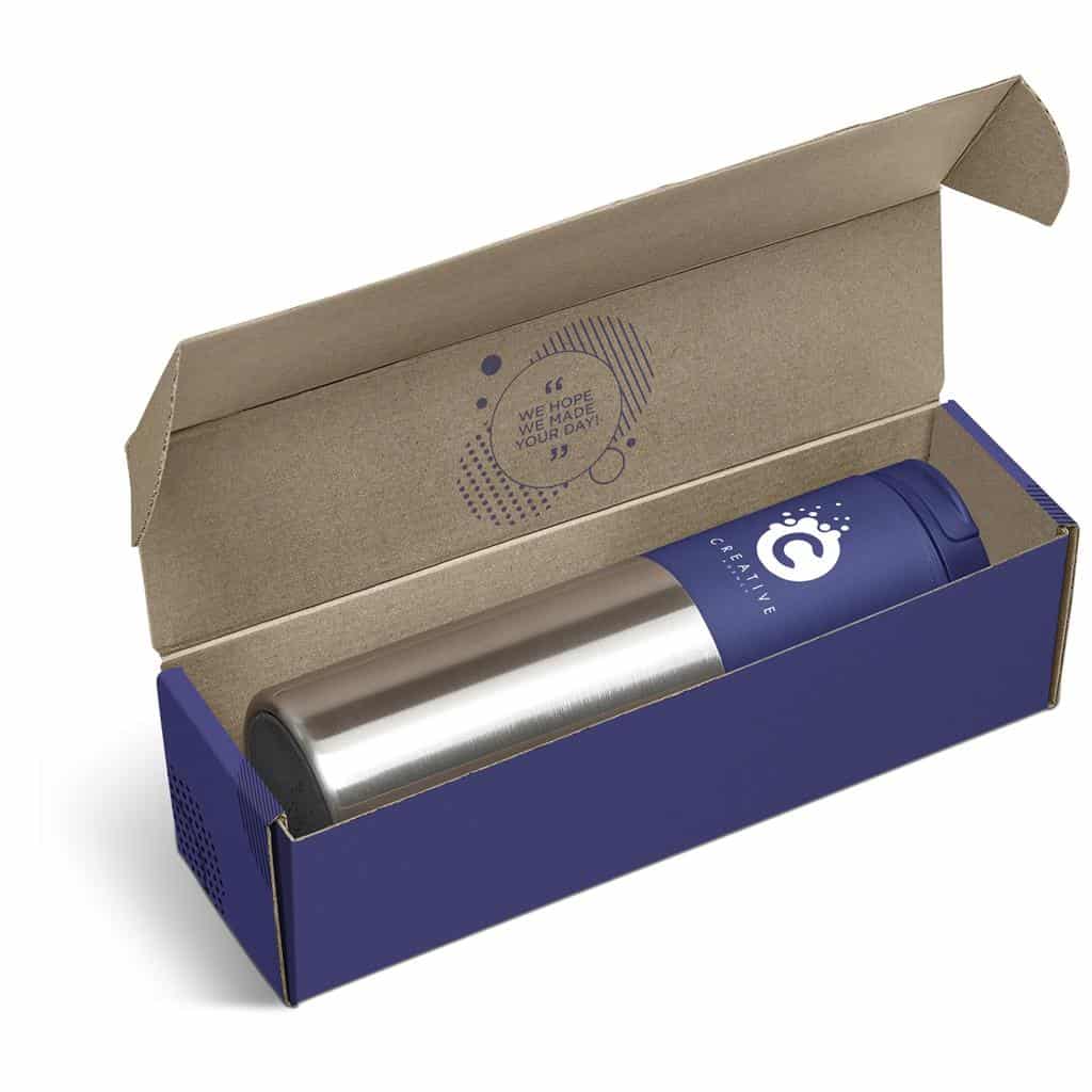 Navy Typhoon Tumbler in Bianca Custom Gift Box - Navy