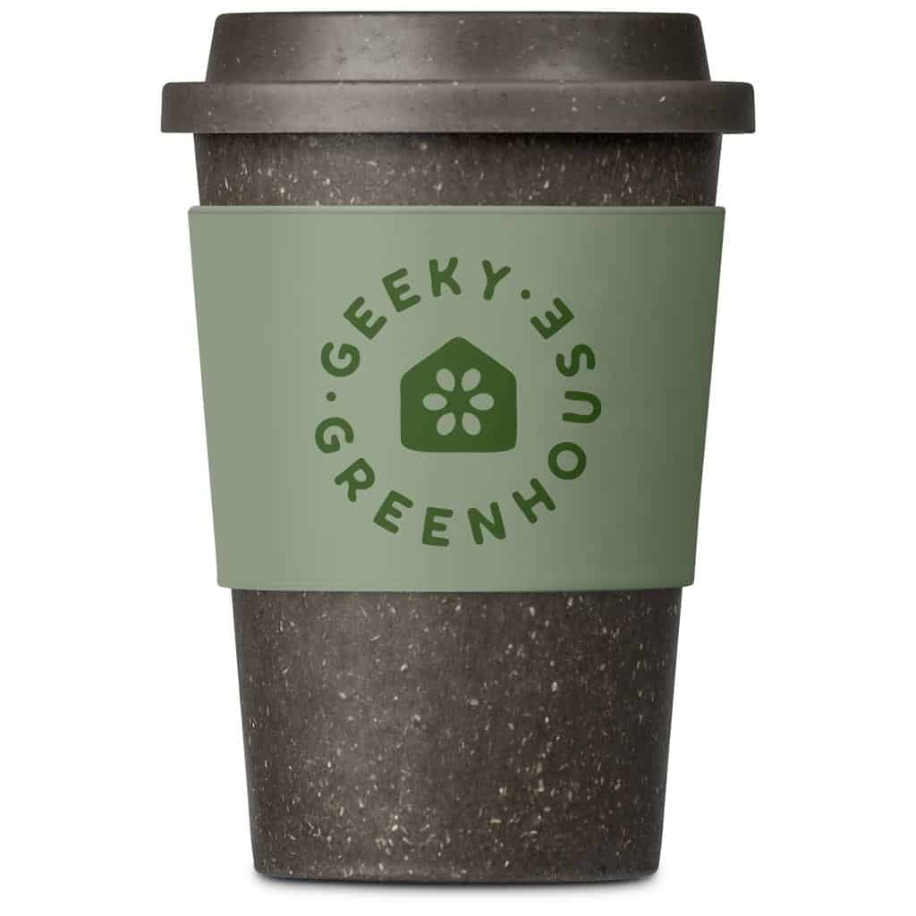 Sage Kooshty Brown Bean Plastic Double-Wall Tumbler – 400ml