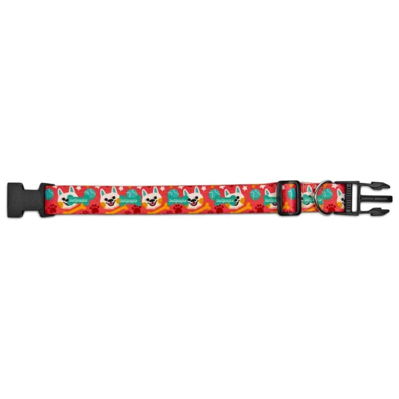 Hoppla Rambo Polyester Dog Collar additionalImagesWithLogos