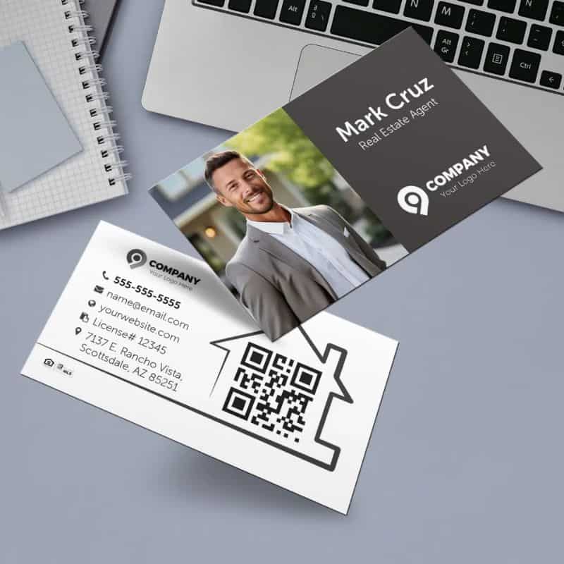QR Code Business Card printing
