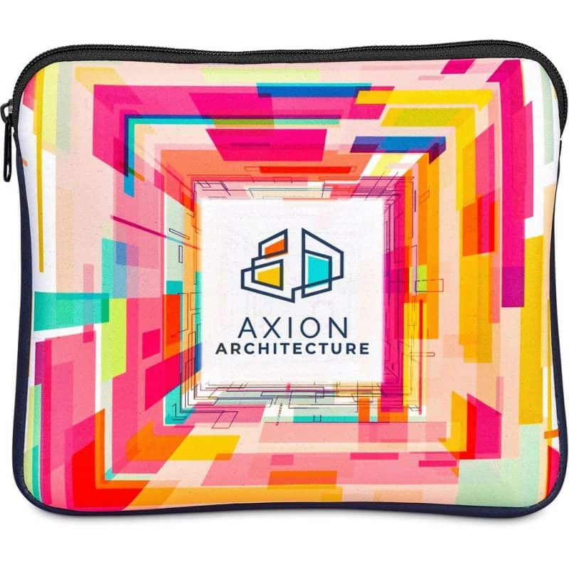 Pre-Production Sample Hoppla Domain Neoprene Tablet Sleeve additionalImagesWithLogos
