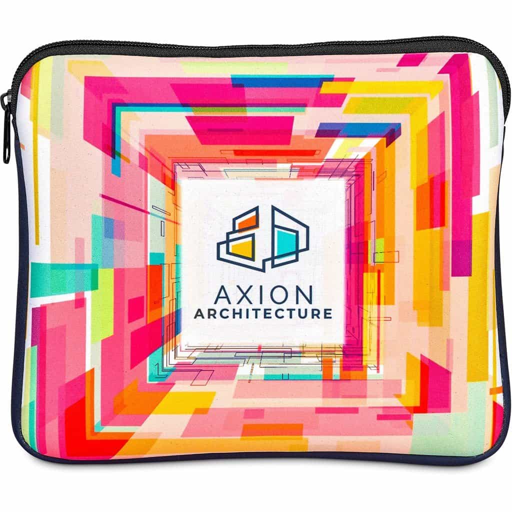 Pre-Production Sample Hoppla Domain Neoprene Tablet Sleeve additionalImagesWithLogos