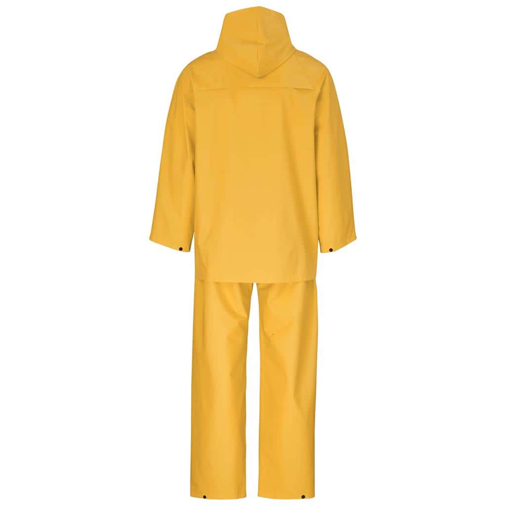 Light Hurricane Rubberised Polyester/PVC Rainsuit - Yellow additionalClearanceImage