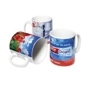 10 x Branded Ceramic Mugs