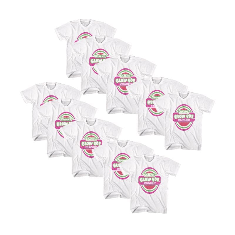 10 x Branded Promotional T-Shirts