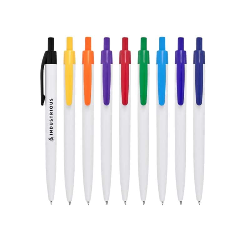 1000 x Branded Plastic Pens