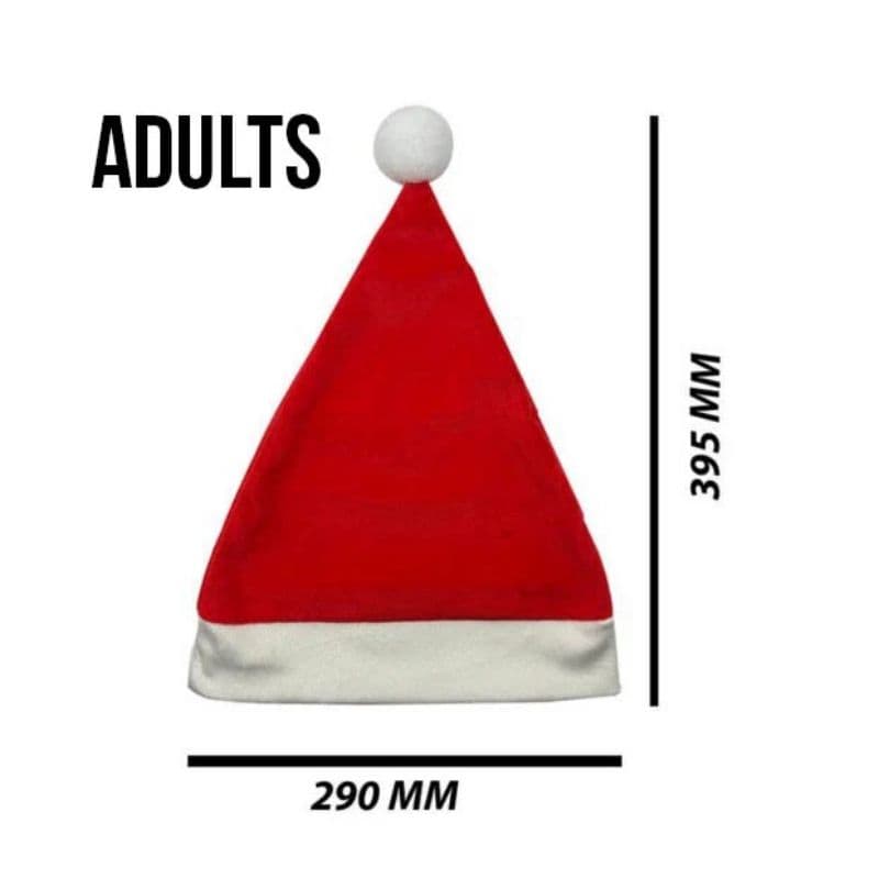 Adults Personalised Santa Hat