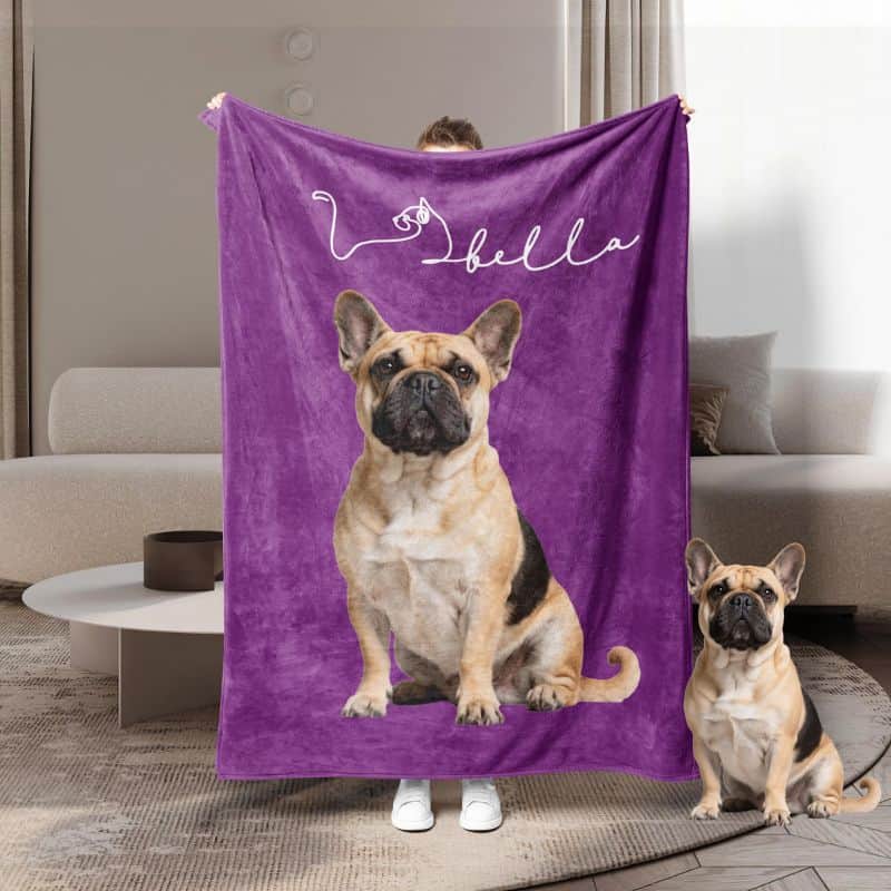 Personalised Fleece Blankets for dogs