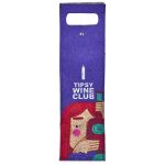 Hoppla Velto RPET Felt Single Wine Bottle Carrier
