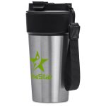 BLACK Kooshty Amigo Stainless Steel & Plastic Double-Wall Tumbler - 500ml