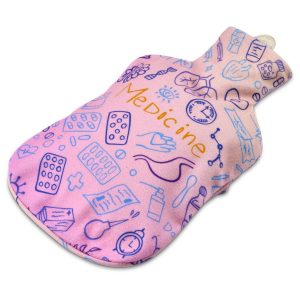 Pre-Printed Sample Hoppla Kindle Large Hot Water Bottle Cover